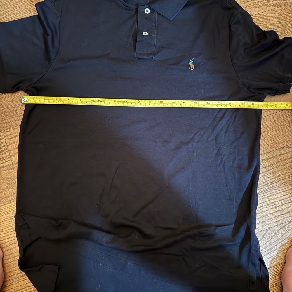 Polo by Ralph Lauren Black Pima Soft Touch Shirt - Picture 5 of 10